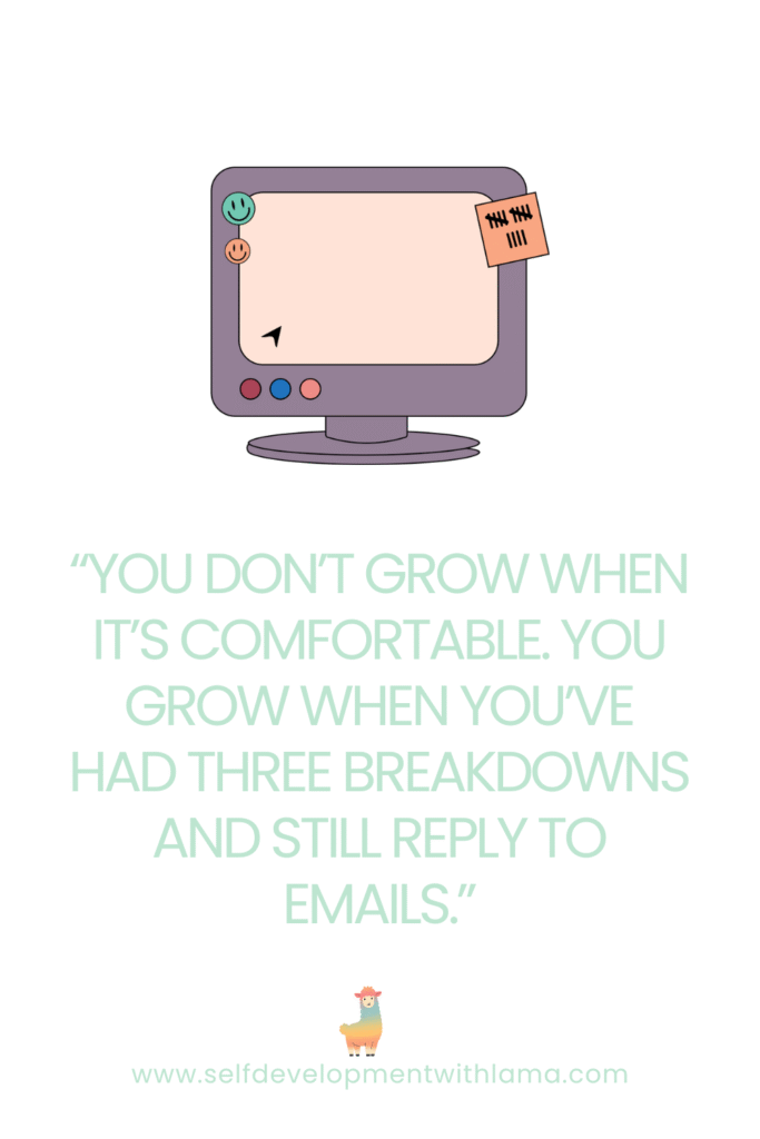 Self-development quote